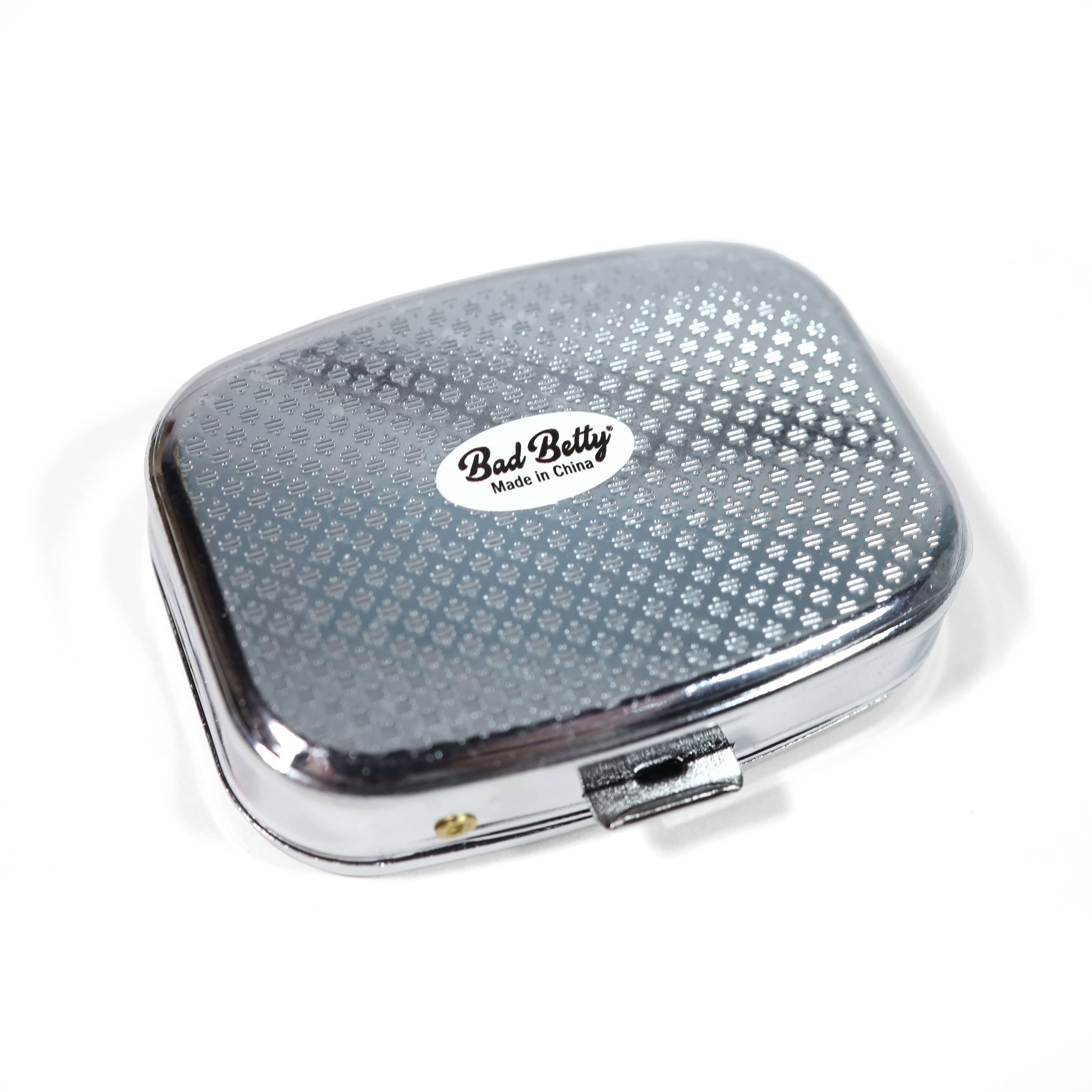 Better Living Through Chemistry - Cute Metal Pill Box