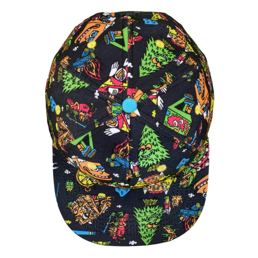 Killer Acid Get Lost Black Snapback Hat: Black / Snapback / L/XL