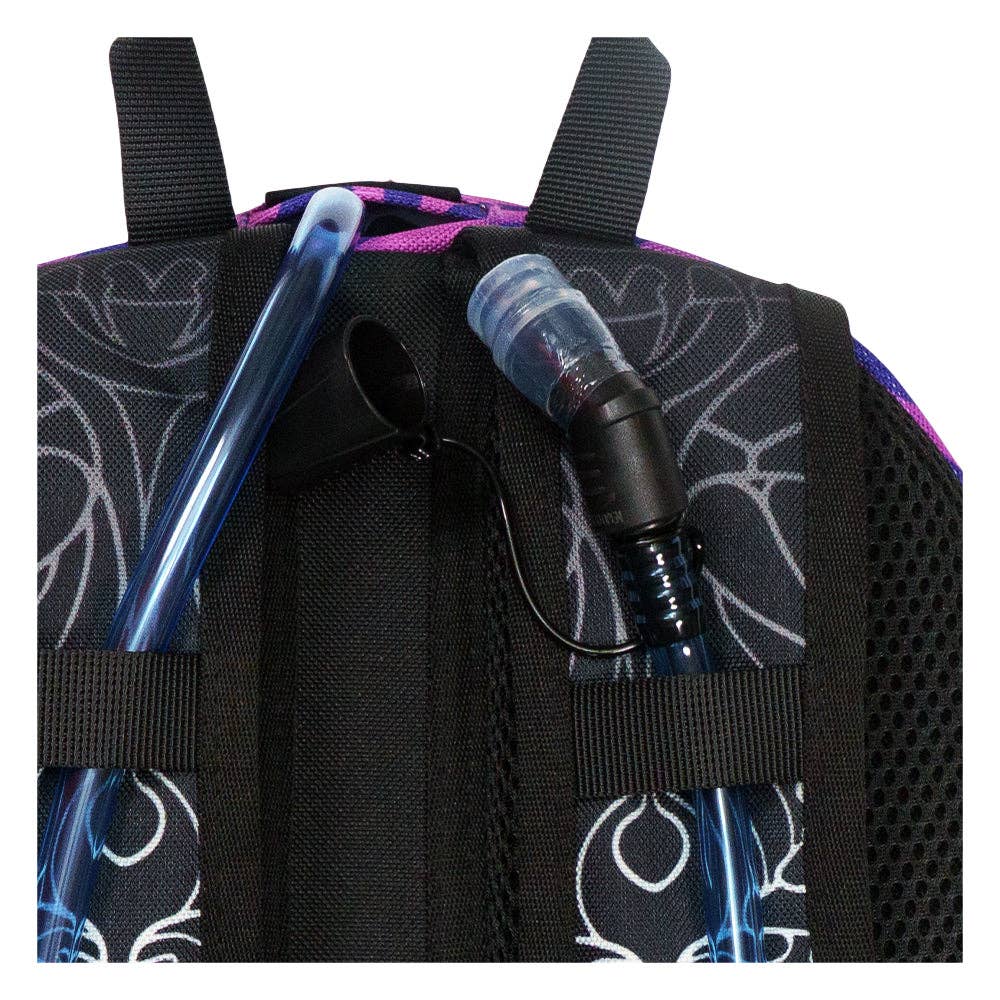 Interstellar Mushroom Blue Large Hydration Pack: Blue / Backpack / L