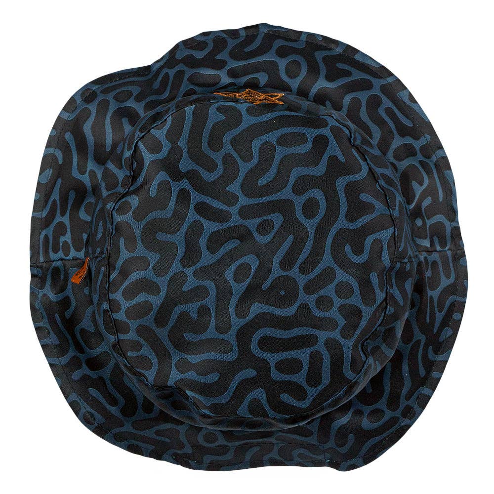 Android Jones Kilgore Trout Reversible Bucket Hat: Black / Bucket Hat / S/M