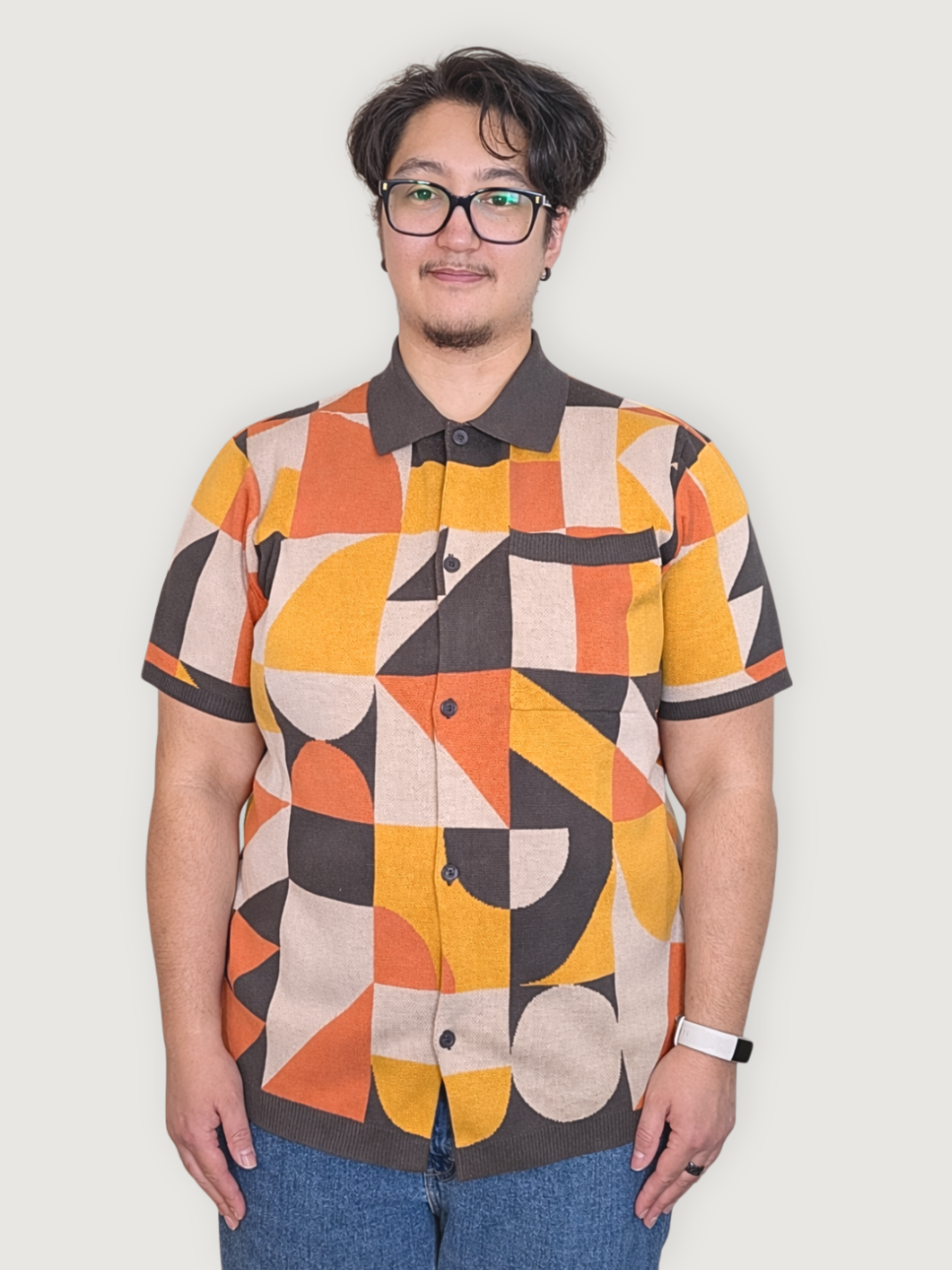 Bauhaus Button Up: Medium