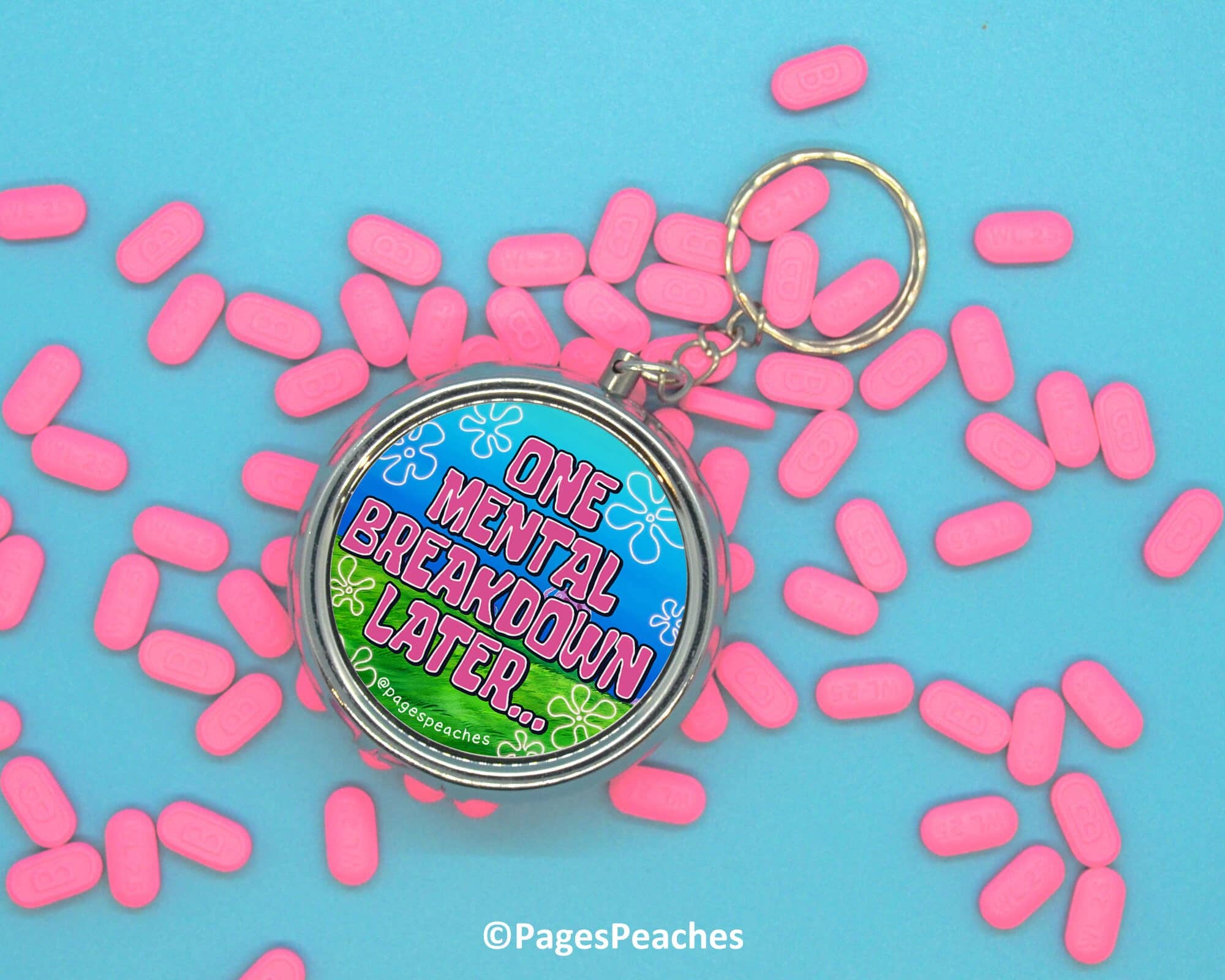 Mental Breakdown Pill Case