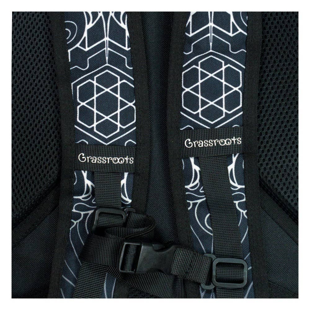 Interstellar Mushroom Blue Large Hydration Pack: Blue / Backpack / L