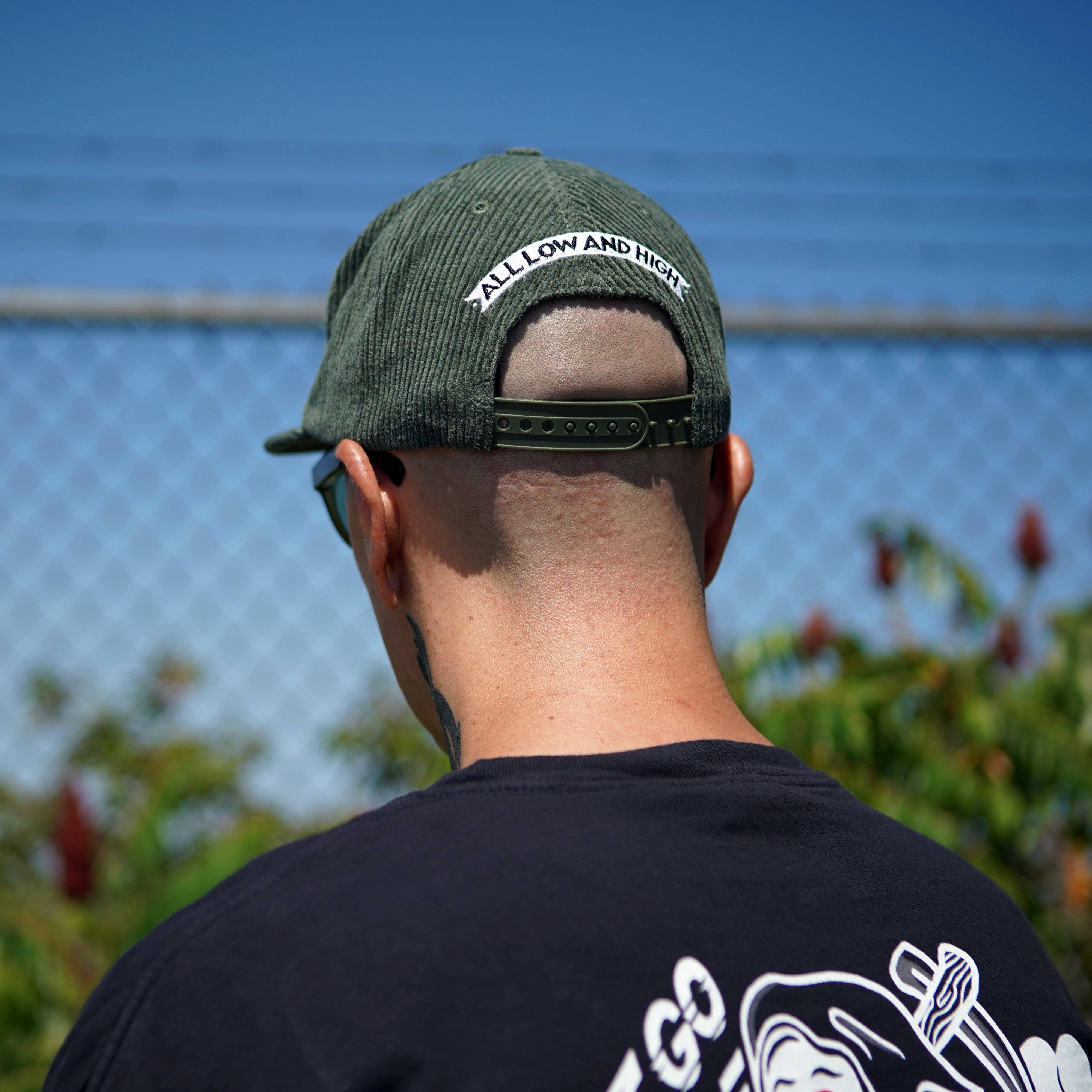 Townes Butterfly Corduroy Cap