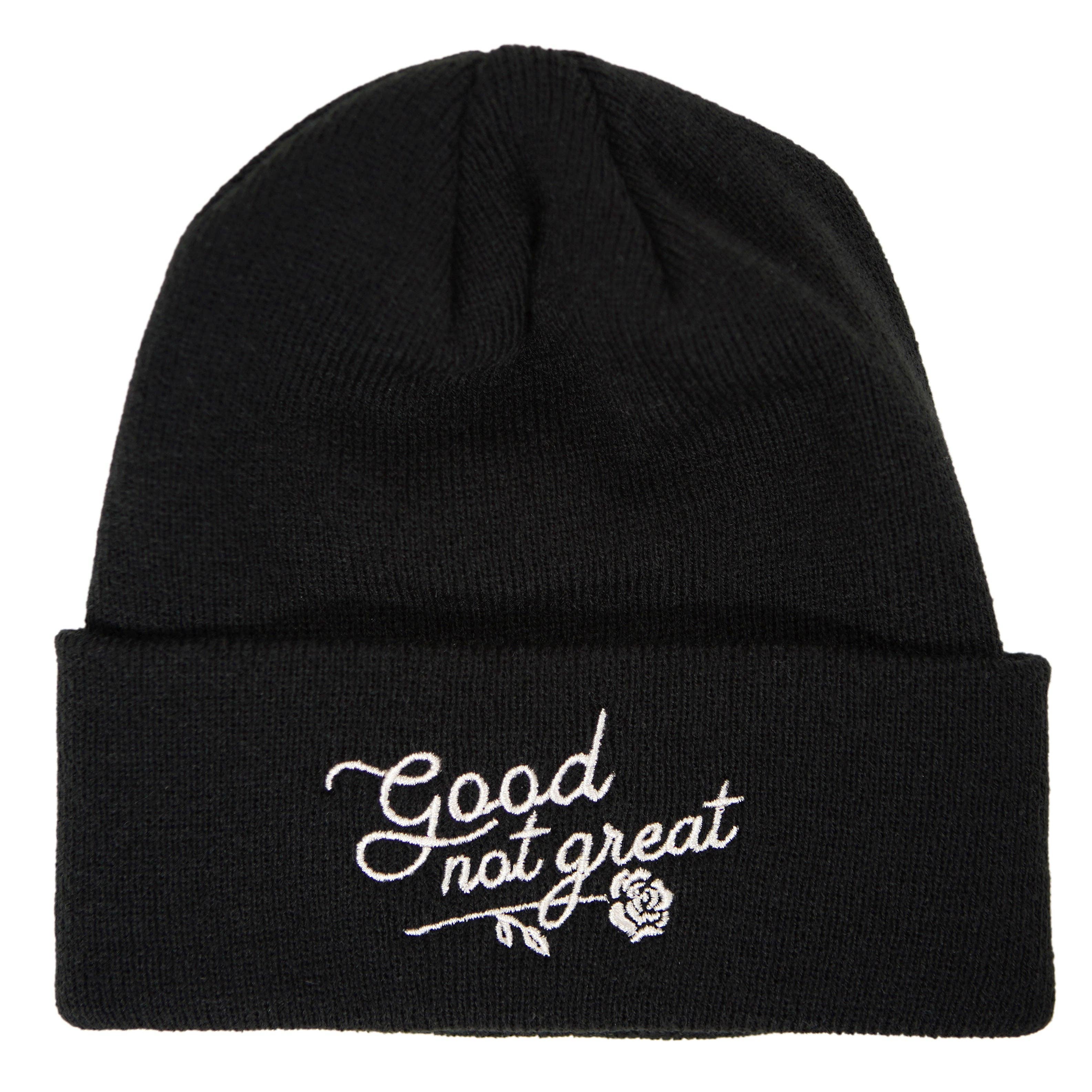 Good Not Great Beanie: Black
