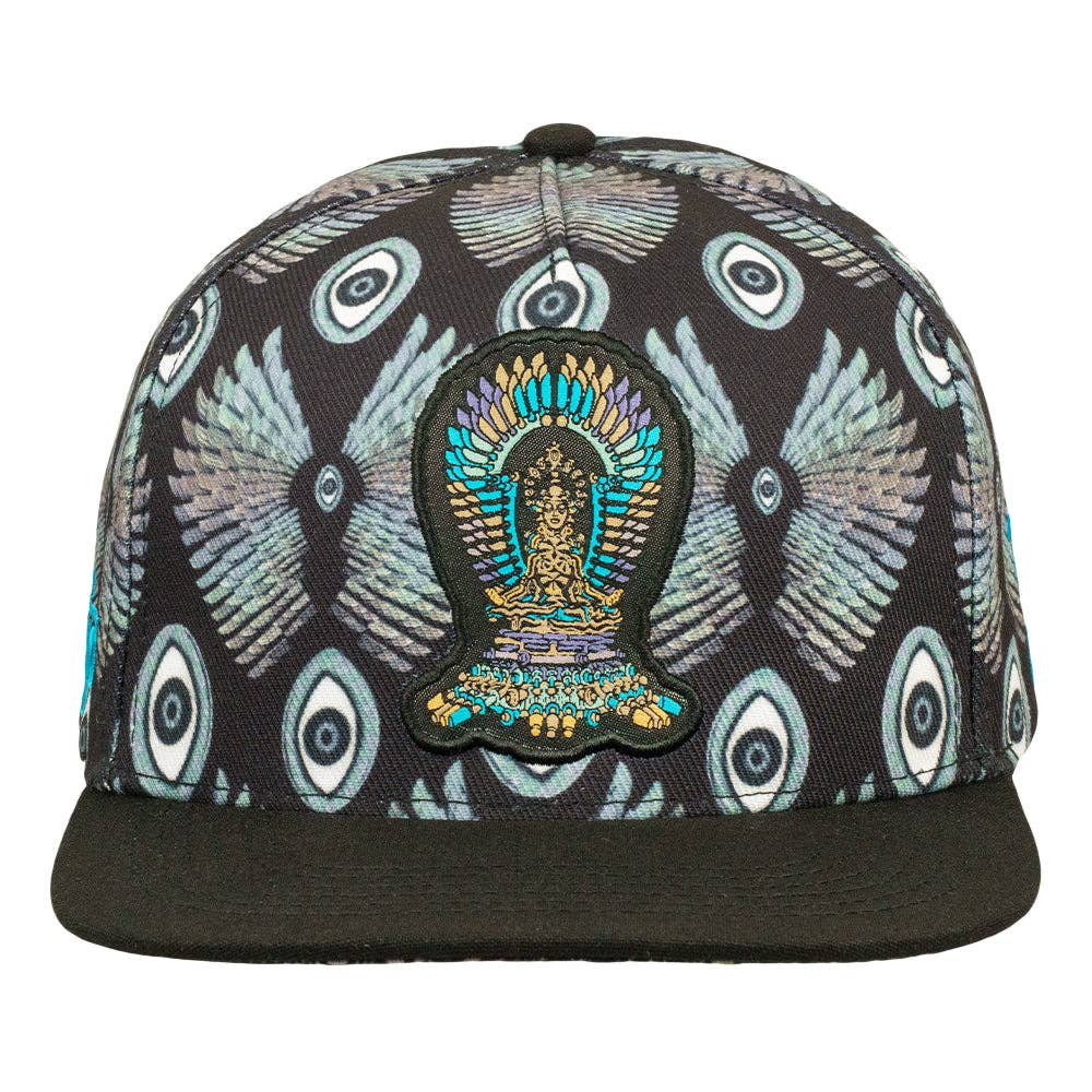 Banjo Glass Isis Black Snapback Hat: Black / Snapback / L/XL