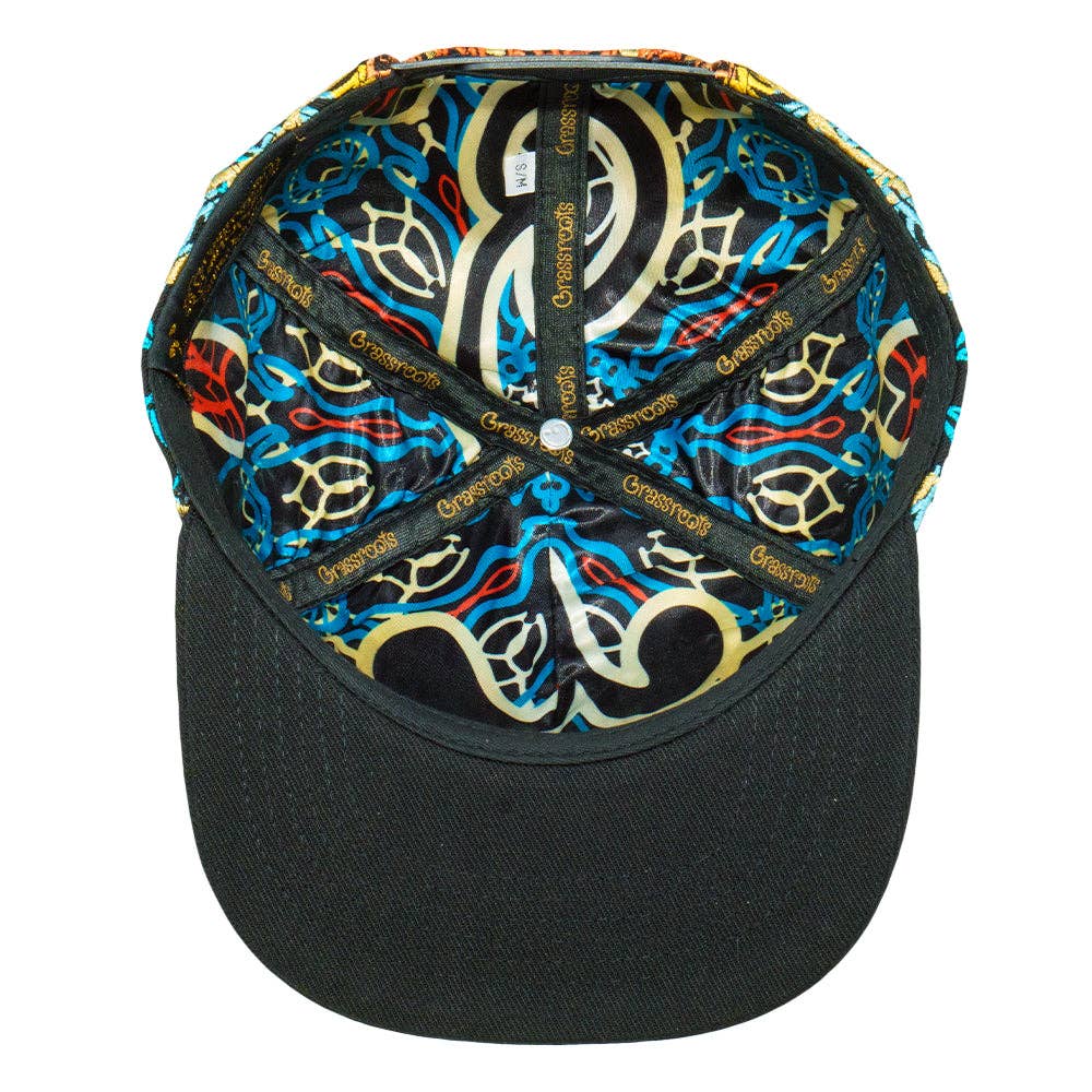 G Sprout Mandala Snapback Hat: Multi / Snapback / S/M