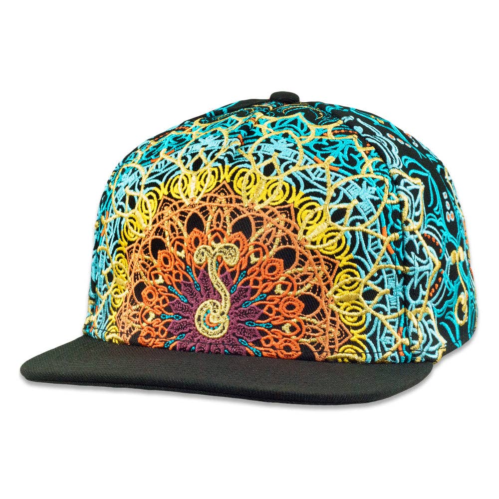 G Sprout Mandala Snapback Hat: Multi / Snapback / S/M