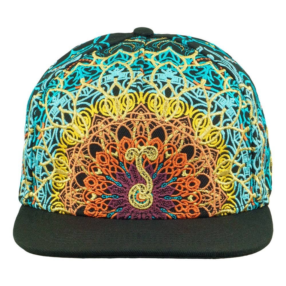 G Sprout Mandala Snapback Hat: Multi / Snapback / S/M