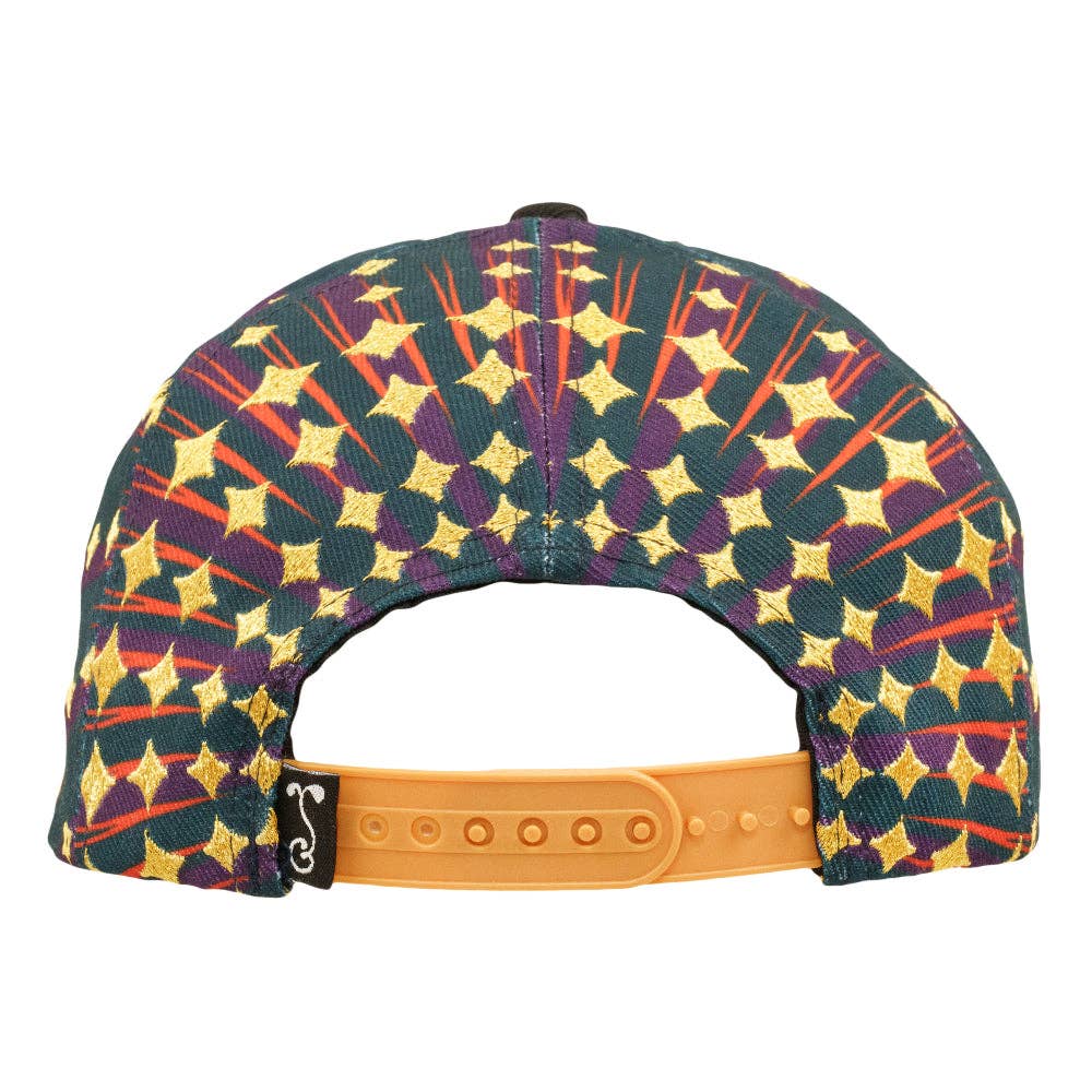Simon Haiduk Tiger Glowm Navy Snapback Hat: Multi / Snapback / S/M