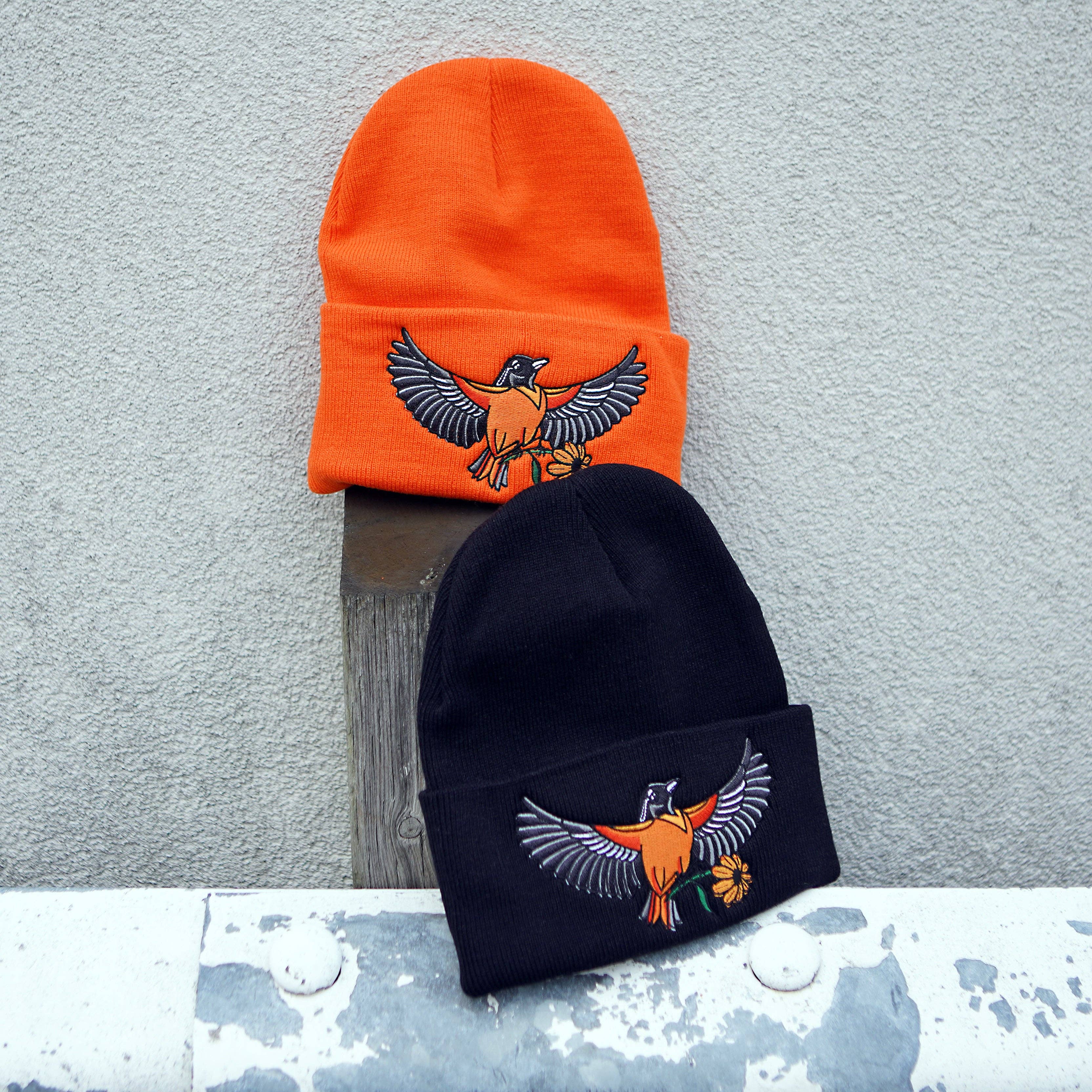 Oriole Beanie: Black