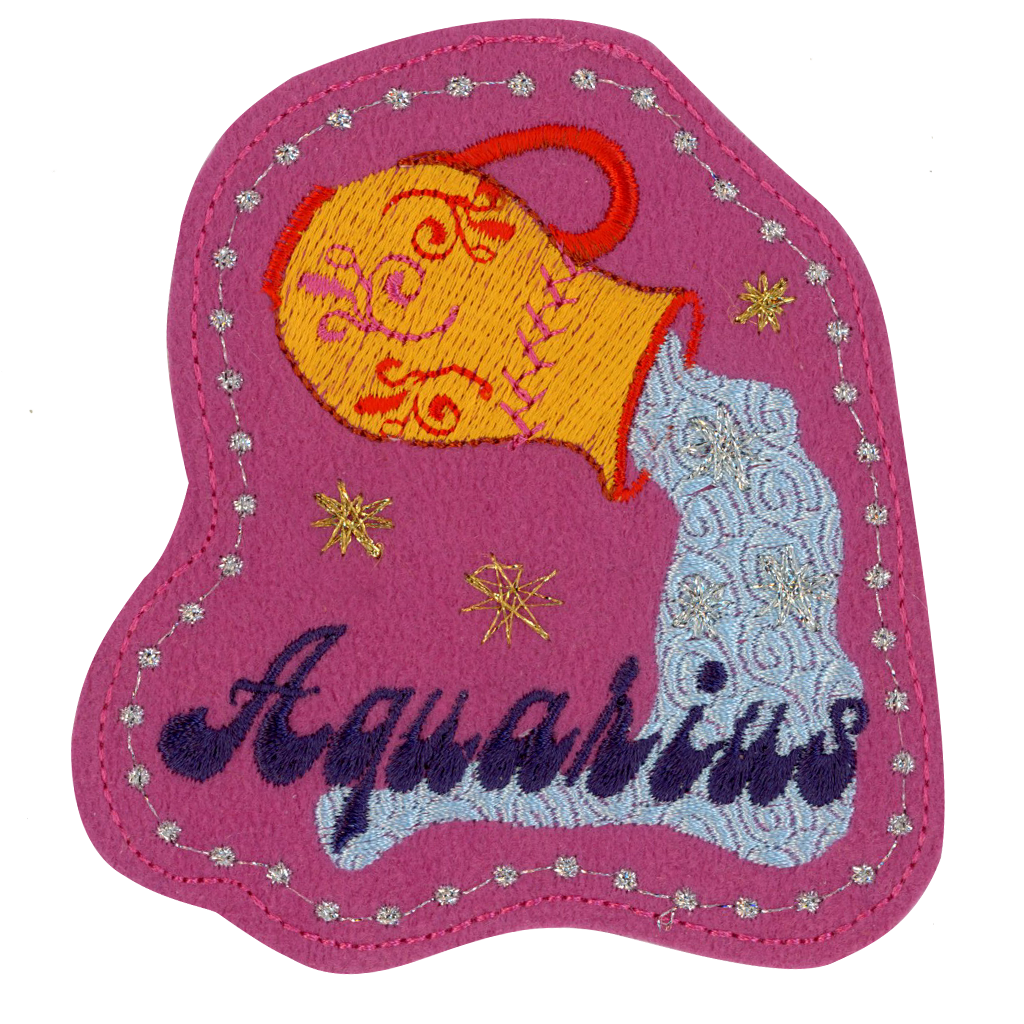 Aquarius Astrology Patch