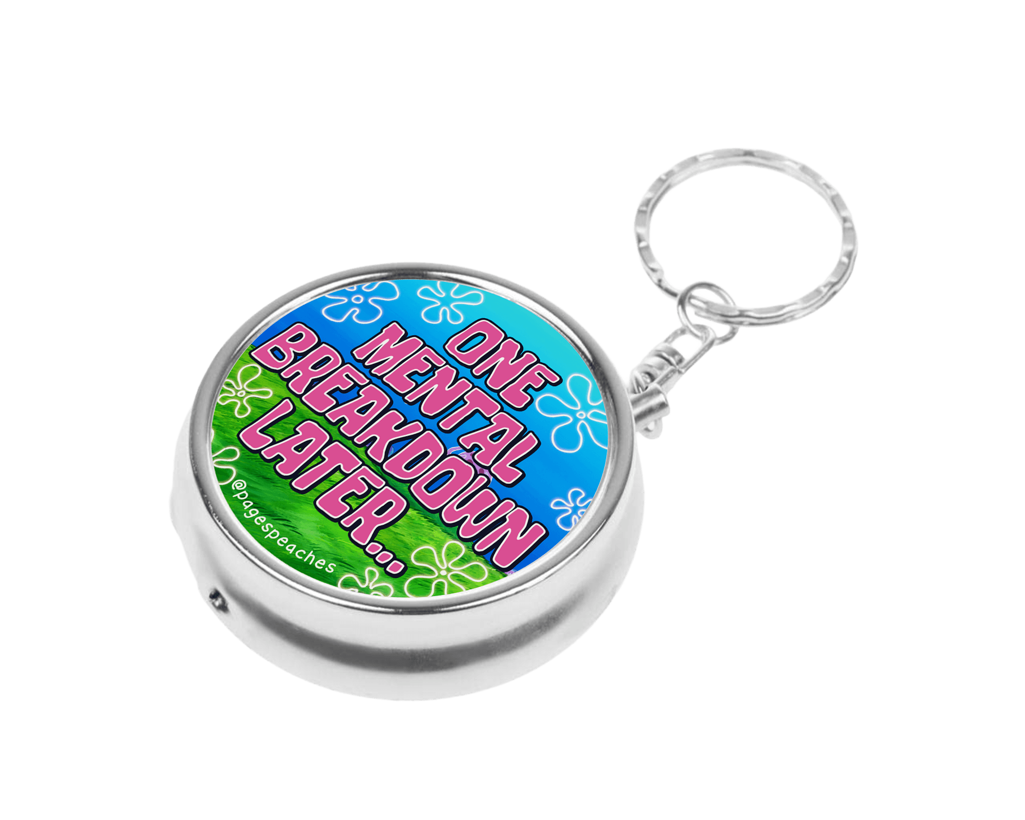 Mental Breakdown Pill Case