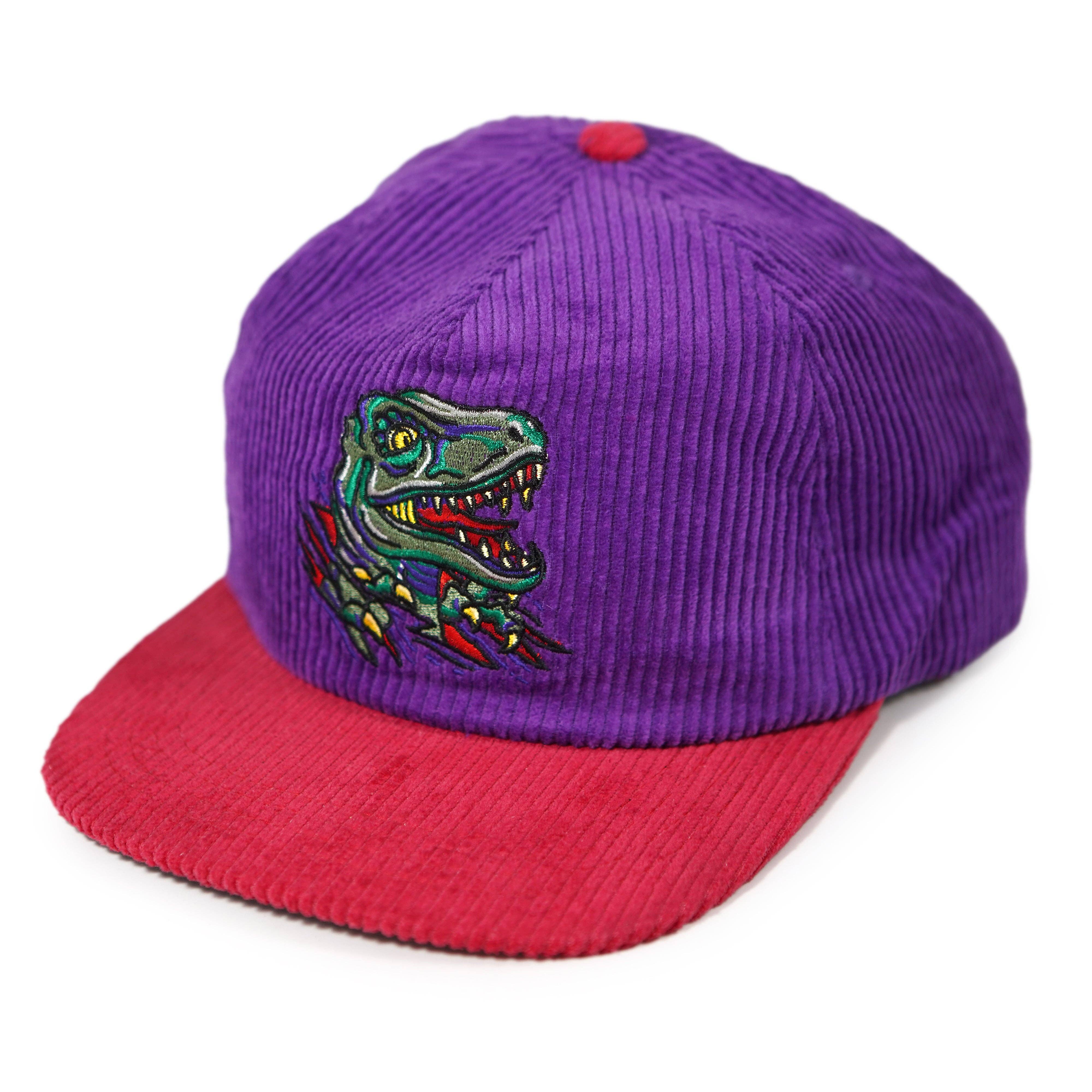 Raptor Corduroy Hat: Black