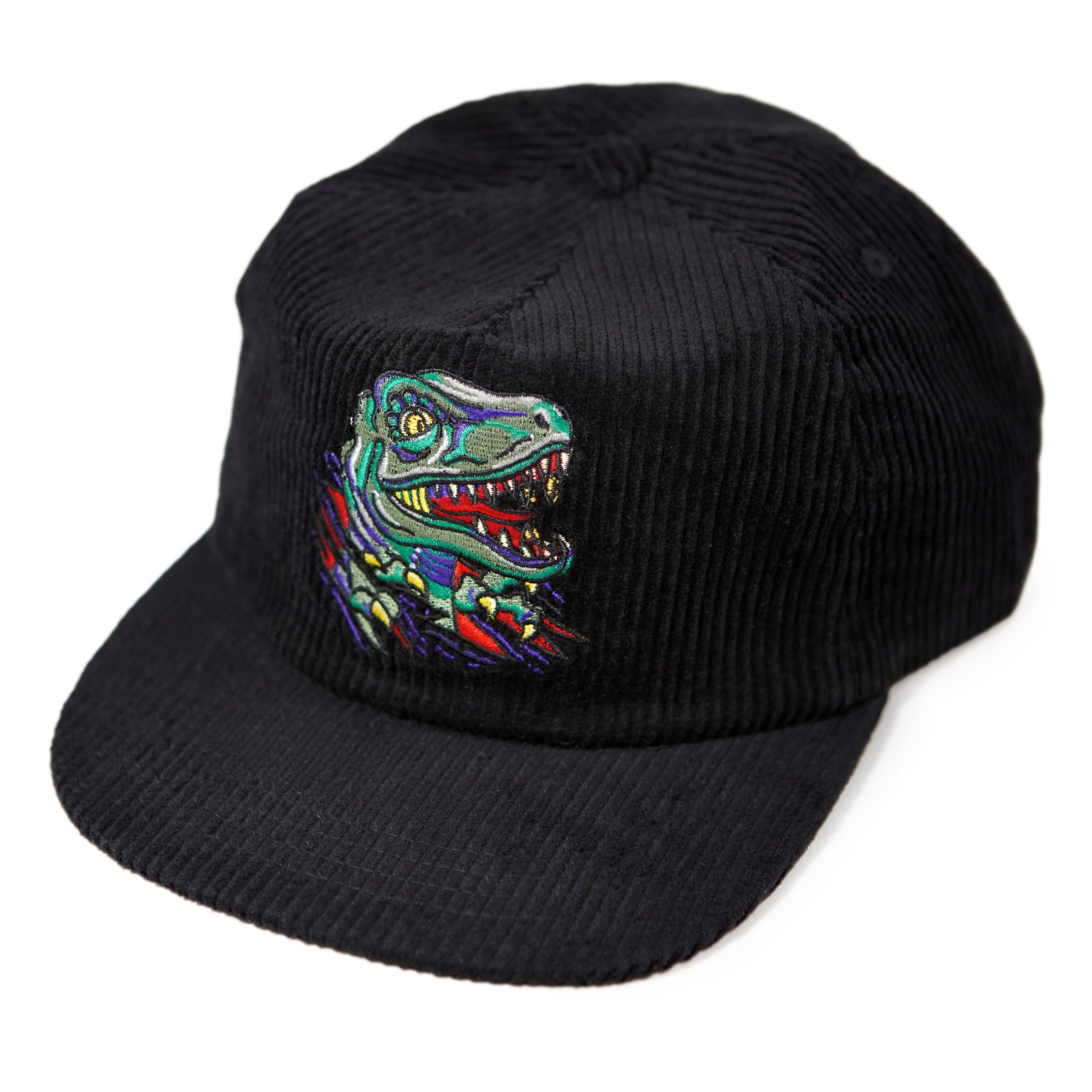 Raptor Corduroy Hat: Black