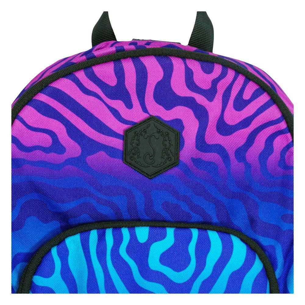 Interstellar Mushroom Blue Large Hydration Pack: Blue / Backpack / L