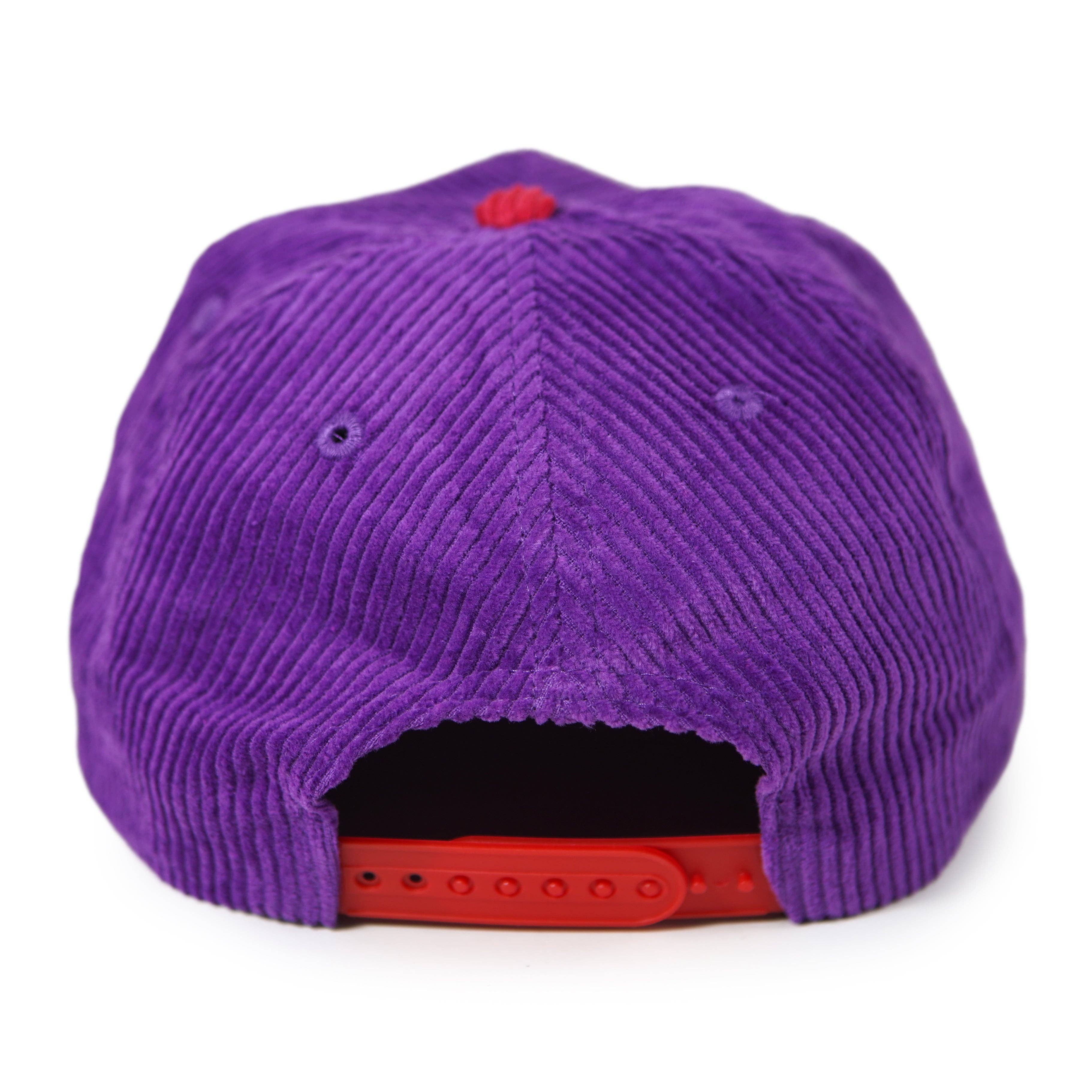 Raptor Corduroy Hat: Purple