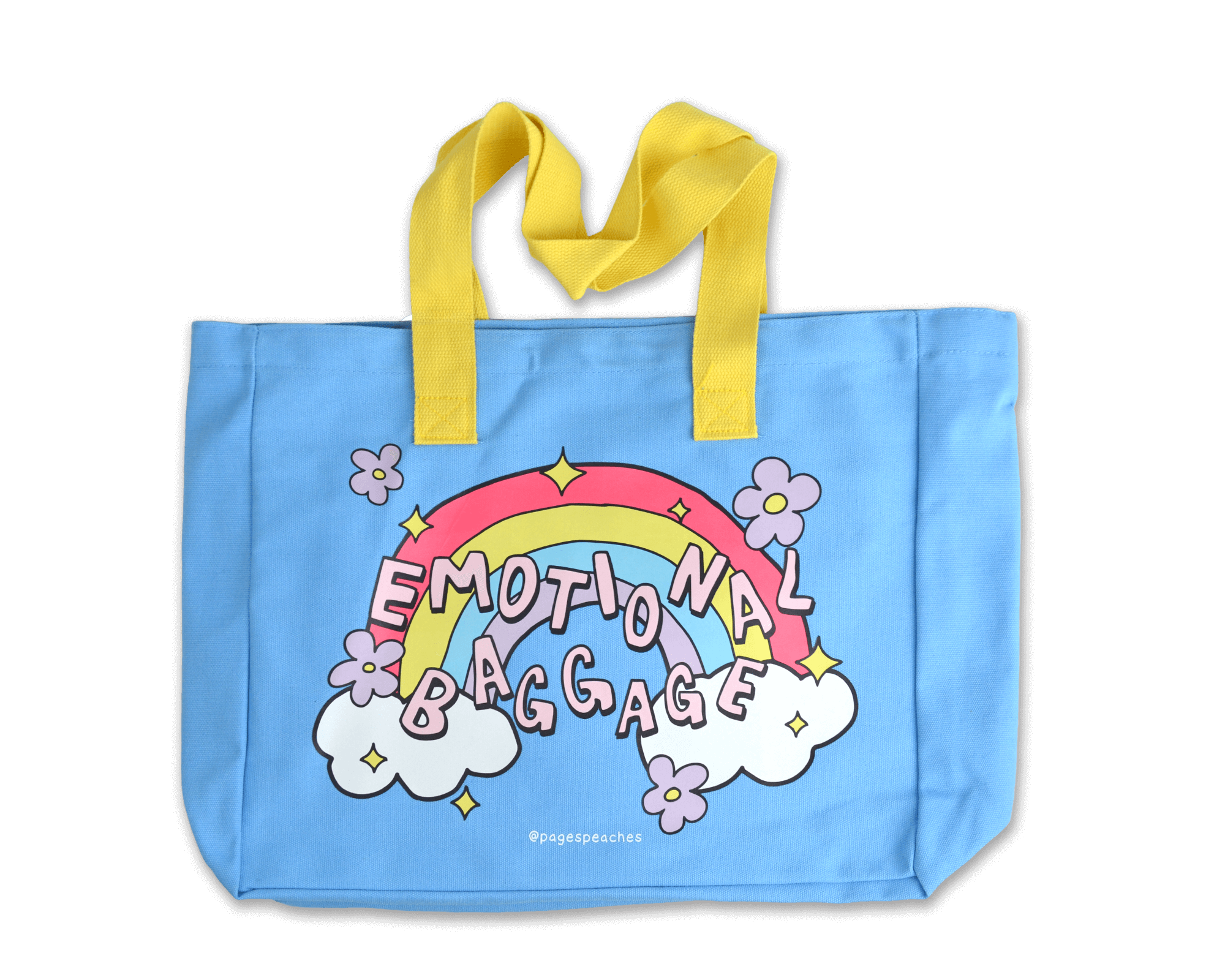 Emotional Baggage Tote Bag -Laptop & Bottle Pocket