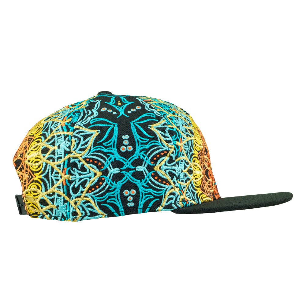 G Sprout Mandala Snapback Hat: Multi / Snapback / S/M