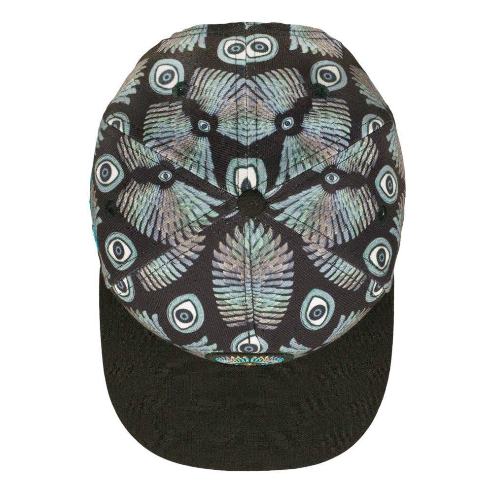 Banjo Glass Isis Black Snapback Hat: Black / Snapback / L/XL