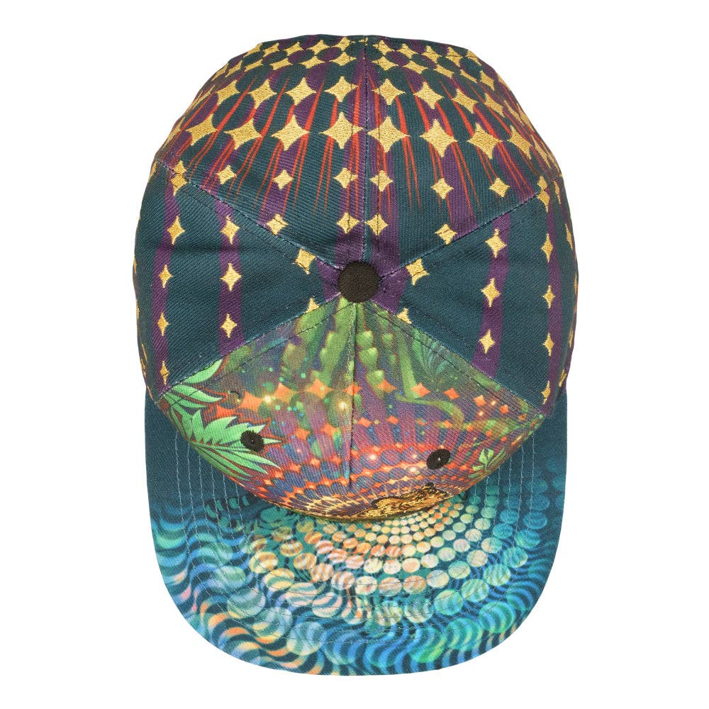 Simon Haiduk Tiger Glowm Navy Snapback Hat: Multi / Snapback / S/M