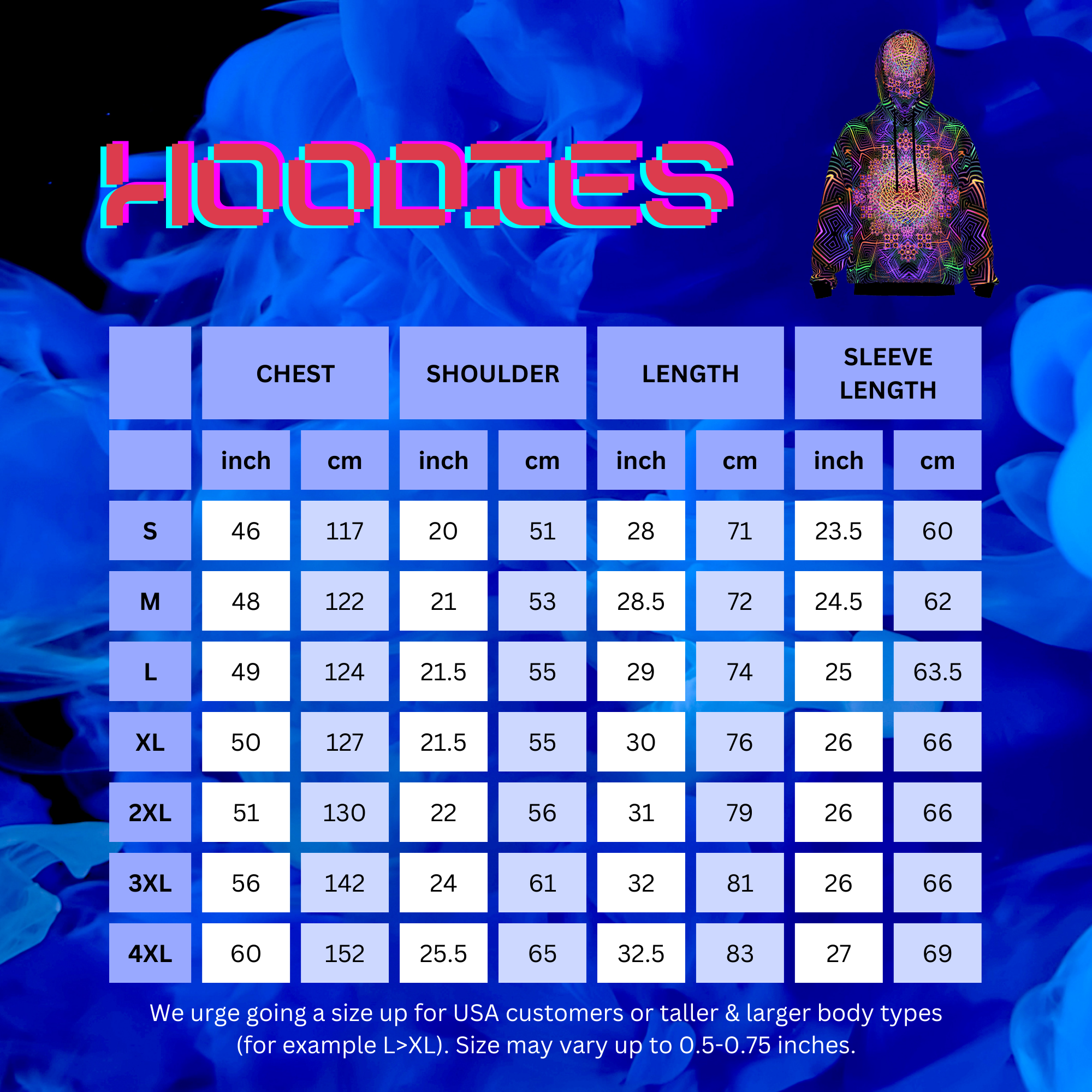 Sacred Geometry Hoodie | Fractal Hoodie | Psy Clothing | Festival Hoodie | Psychedelic Sweater | Shipibo Light (HD): L