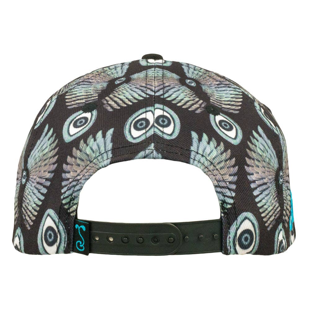 Banjo Glass Isis Black Snapback Hat: Black / Snapback / L/XL
