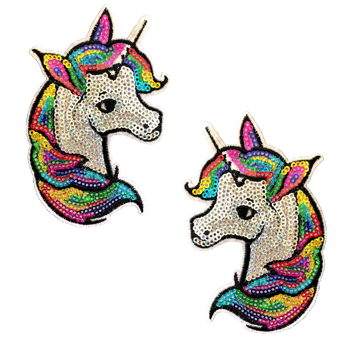 Sequin Unicorn Nifty Nipztix Nipple Cover Pasties 2 Wears: MULTI / 1 Ridiculously Awesome Wear / O/S